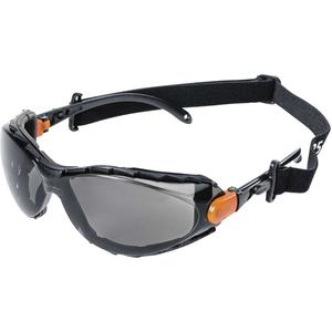 XPS502 Sealed Safety Glasses - Indoor/Outdoor, Anti-Scratch, Orange & Black