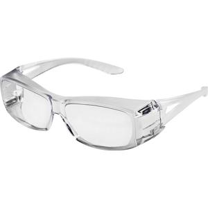 X350 OTG Safety Glasses - Meets/Exceeds CSA Z94.3/ANSI Z87+, Clear, Anti-Scratch, Clear