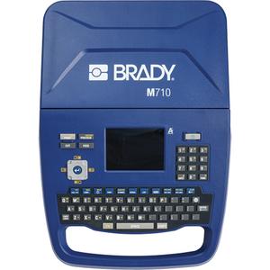 M710 Portable Label Printer - 2.12" W x 2.81" H, 2", 76.2 mm/sec, (1) Driver; (1) AC Adapter/Battery Charger (M710-AC); (1) Free Brady WorkStation Basic Design Suite Download; (1) Halogen Free Printer Ribbon (M7-R6000); (1) M710 Label Printer (M710); (1) Media Adapter (M71-ADAPT-BK); (1) QuickStart Guide; (1) Rechargeable Battery (M-LION-BATTERY); (1) USB Cable (USB-C-A-CABLE); (1) Users Guide; (1) White Indoor Outdoor Vinyl Label Roll (M7C-1000-595-WT)