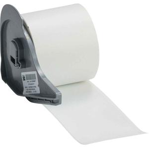 Repositionable Multi-Purpose Label Tape - Vinyl, White, 2", BMP® 71/M710, 50', 0.005", Gloss, '-40 °F - 180 °F