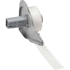 Harsh Environment Multi-Purpose Labels - Polyester, Black on Clear, 0.2", 0.35", M7-R6000 Ribbon, 0.003", Gloss, '-94 °F - 212 °F