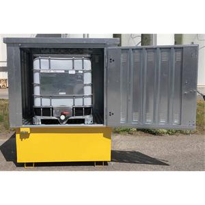 Steel Ultra-IBC Hard Top - 71.1", 83.1", 66.3", 370 US gal., 5640 lbs.