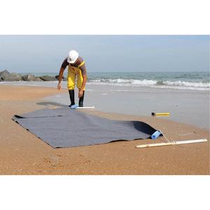 Ultra-Oil Blanket® Kit - Hazmat/Oil Only/Universal, 120", 60", 8.3 US gal., Oil Blanket;  25' tethers; (2) 36" wooden stake anchors