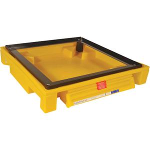 Single Drum Ultra-Safety Cabinet Bladder System® - 37.8", 37.8", 6.3", 93 US gal., 1500 lbs.