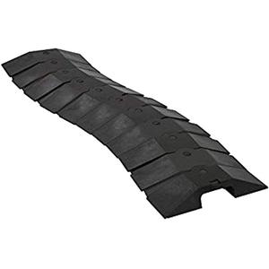 Medium Ultra-Sidewinder Cable Protection System® with Endcaps - 260 lbs. (0.13 tons), 1, 33", 9.8", 1.4", Black