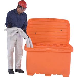 Ultra-Utility Box® - 48", 31", 31.5", None, None, Safety Orange, Polyethylene, 5-Year Warranty