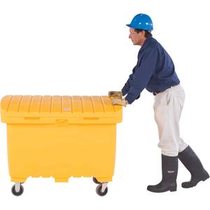 Ultra-Utility Box® - 48", 31", 38", None, None, Yellow, Polyethylene, 5-Year Warranty