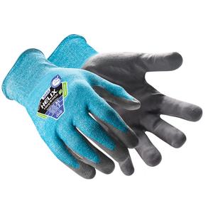 Helix® 3055 Bamboo TwinFlex® Cut-Resistant Gloves - Large/9, 2X-Small/5, X-Small/6, Small/7, Medium/8, X-Large/10, 2X-Large/11, 18, HPPE/Polyamide, Nitrile, Dipped Palm, ASTM ANSI Level A4, ANSI/ISEA 105 Level 6