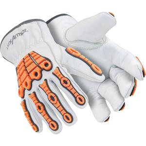 Chrome SLT® 4060 Impact Gloves - X-Small/6, Small/7, Medium/8, Large/9, X-Large/10, 2X-Large/11, 3X-Large/12, 13/4X-Large, 5X-Large/14, Slip-On, Goatskin, ANSI/ISEA Level A5, ANSI/ISEA Level 4, ANSI/ISEA Level 4