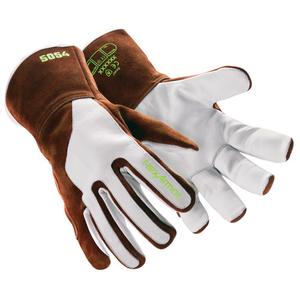 HeatArmor® 5054 Welding Gloves - Small/7, Medium/8, Large/9, X-Large/10, 2X-Large/11, 3X-Large/12, HPPE, Grain Goatskin, ANSI/ISEA Level A6, ANSI/ISEA Level 3, ANSI/ISEA Level 4, ANSI/ISEA Level 2