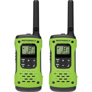 TalkAbout™ T600 H2O Series Walkie Talkies - GMRS/FRS, 56 km, 22, Green, IP67 Waterproof, Two-Year Warranty