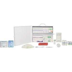 First Aid Kit - Meets CSA Z1220-17 Type 2 Low-Risk Environment, Large (51-100 Workers), Metal Box, Unitized, Non-Medical