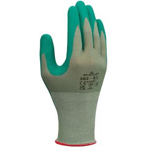 383 Biodegradable Working Gloves - Small/6, Medium/7, Large/8, X-Large/9, 2X-Large/10, 13, Polyester, Nitrile, Dipped Palm, ANSI/ISEA Level 4, ANSI/ISEA Level 1, ANSI/ISEA Level 2, ANSI/ISEA Level 1