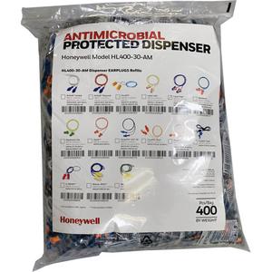 LT-30 Earplugs Refill for HL400 Dispenser - Corded, 33, Meets/Exceeds CSA Class AL, Bulk - Polybag