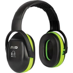 Dynamic™ V1™ Passive Ear Muffs - Headband, A, 23, Neon Green
