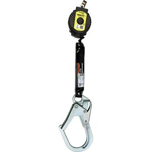 Miller™ TurboLite™+ Personal Fall Limiter - 6', 1, Web, Stationary, Without Unit Connector, Locking Rebar Hook, Steel, SRL, 310 lbs. (141 kg), High Impact Nylon, Shock-Absorbing Engineered Co-Polymer