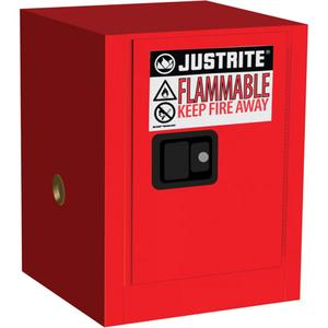 Sure-Grip® EX Countertop Flammable Cabinet - Manual, 4 gal., 17", 17", 22", 1, 1, NFPA/OSHA