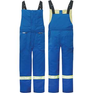 Westex® DH Antistatic 6.5 oz. Flame Resistant Insulated Bib Pants - 2X-Large, Small, Medium, Large, Large (Tall), X-Large, X-Large (Tall), 2X-Large (Tall), 3X-Large, Royal Blue, Regular, NFPA 2112, NFPA 70E