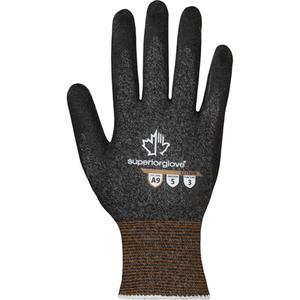 Ultra-Thin Cut-Resistant Gloves - X-Large/10, 2X-Small/5, X-Small/6, Small/7, Medium/8, Large/9, 2X-Large/11, 3X-Large/12, 21, TenActiv™, Nitrile, Dipped Palm, ASTM ANSI Level A9, ANSI/ISEA 105 Level 5