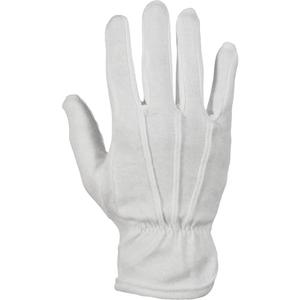 Classic Inspectors Parade Gloves - Large/9, Nylon/Cotton, Unhemmed, 2"