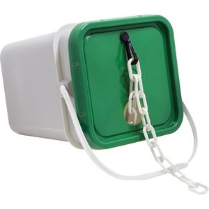 Plastic Safety Chain - White, 2", 160'