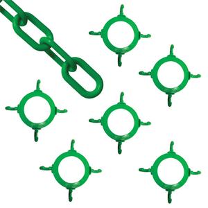 Cone Chain Connector Kit - Green, None, 50'