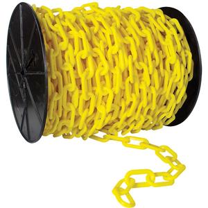 Heavy-Duty Plastic Safety Chain - Green, 2", 120'