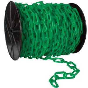 Heavy-Duty Plastic Safety Chain - Yellow, 2", 100'