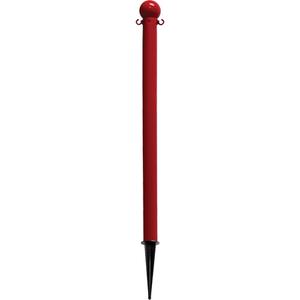 Ground Poles - Plastic, Red, 2"