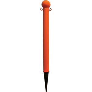 Ground Poles - Plastic, Orange, 3"