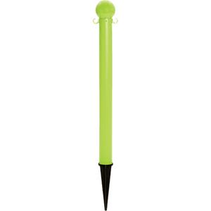 Ground Poles - Plastic, Green, 3"