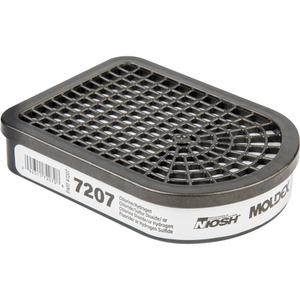 Semi-Rectangular Respirator Cartridge - Gas/Vapour Cartridge, Acid Gas, 7800 Series Full Facepiece/7000 Series Half Facepiece/9000 Series Full Facepiece, Chlorine, Hydrogen Chloride, Sulfur Dioxide, Chlorine Dioxide