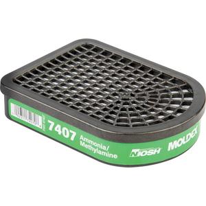 Semi-Rectangular Respirator Cartridge - Gas/Vapour Cartridge, Ammonia/Methylamine, 7800 Series Full Facepiece/7000 Series Half Facepiece/9000 Series Full Facepiece