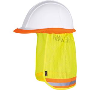 293 Mesh Hardhat Sun Shade - Yellow, One Size