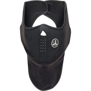5510 Thermal Face Mask with Mouthpiece - Fleece/Neoprene, Black, One Size