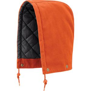 539 Hood for Quilted Safety Parka, Bomber or Coverall - Cotton, Orange