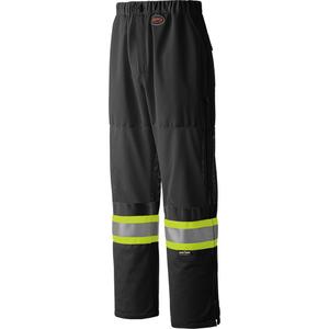 6003BKP Traffic Safety Pants - Black, Lime-Green, Small, Medium, Large, X-Large, 2X-Large, 3X-Large, 4X-Large, Polyester, ANSI/ISEA 107-2020 Class E Supplemental Type/Meets/Exceeds CSA Z96-22 Class 3 Level 2/CSA Z96 Class 3 Level 2 when worn with Class 2 Level 2 Top
