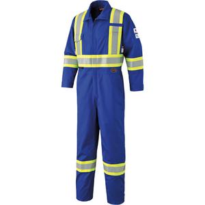 7704T FR-Tech® Arc-Rated Coverall - 40 (Tall), 42 (Tall), 44 (Tall), 46 (Tall), 48 (Tall), 50 (Tall), 52 (Tall), 54 (Tall), 56 (Tall), 58 (Tall), 60 (Tall), 62 (Tall), 64 (Tall), 66 (Tall), Royal Blue