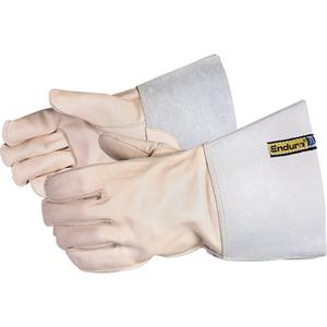 Welder's Gloves with Kevlar® Sewn Out-Seams - 7, 8, 9, Unlined, Split Cowhide