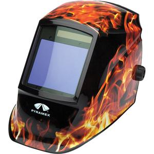 Leadhead® Auto Darkening Welding Helmet - Graphics, 3.8" L x 3.4" W, 9 - 13, ANSI/ISEA Z87.1-2020, CAN/CSA Z94.3-2020