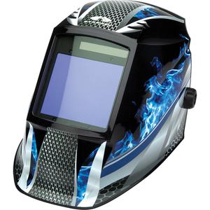 Leadhead® Auto Darkening Welding Helmet - Graphics, 3.8" L x 3.4" W, 9 - 13, ANSI/ISEA Z87.1-2020, CAN/CSA Z94.3-2020