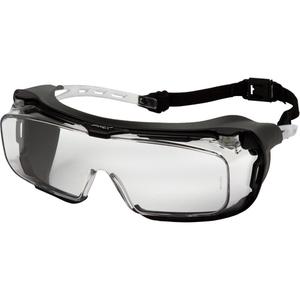 Cappture™ Plus Safety Goggles - Closed, Clear, ANSI Z87+/Meets/Exceeds CSA Z94.3, Anti-Fog, Elastic, CE/UKCA EN 176, Grey