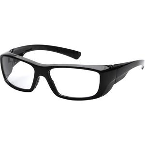 Emerge® Reader Safety Glasses - ANSI Z87+, Clear/1.5, None, CE/UKCA EN 176, Black