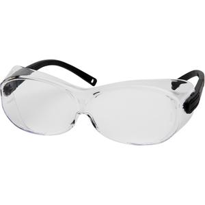 OTS® XL Safety Glasses - Meets/Exceeds CSA Z94.3/ANSI Z87+, Clear, Anti-Scratch, CE/UKCA EN 176, 2.03 mm, 147-160 mm, 162 mm