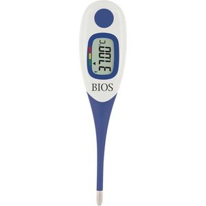 High Precision Digital Thermometer with Bluetooth - Digital, Class 2, 2-Year, Thermometer; Instructions; CR2032 Battery; Storage Case