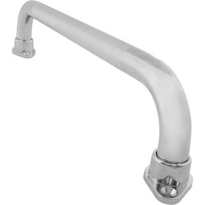 12" Chrome Grab Bar - Grab Bar, 1-Year, Assembly screws; Instruction manual, 220 lbs. (100 kg)