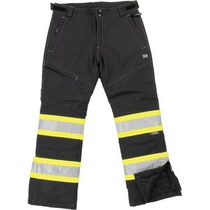 Women’s Insulated Flex Safety Pant - Black, Silver/Lime-Green, 2X-Large, Polyester, ANSI Type E/Meets/Exceeds CSA Z96 Class 1 - Level 2/CSA Z96 Class 3 Level 2 when worn with Class 2 Level 2 Top