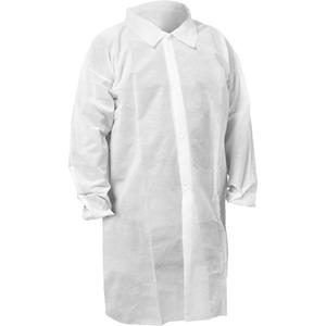 KleenGuard™ KGA10 Lab Coat - 2X-Large, White, Stitched