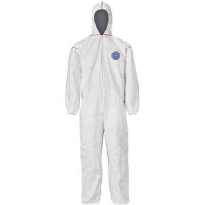 SFR Coveralls with Hood - Tyvek® 400, Medium, Large, X-Large, 2X-Large, 3X-Large, 4X-Large, 5X-Large, 6X-Large, 7X-Large, White