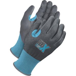 Cut-X Cut-Resistant Touchscreen Gloves - 10, 7, 8, 9, 11, 21, HPPE/Stainless Steel/Polyester, Foam NBR, Dipped Palm, ASTM ANSI Level A7, ANSI/ISEA 105 Level 3, Unrated, ANSI/ISEA 105 Level 3, Unrated